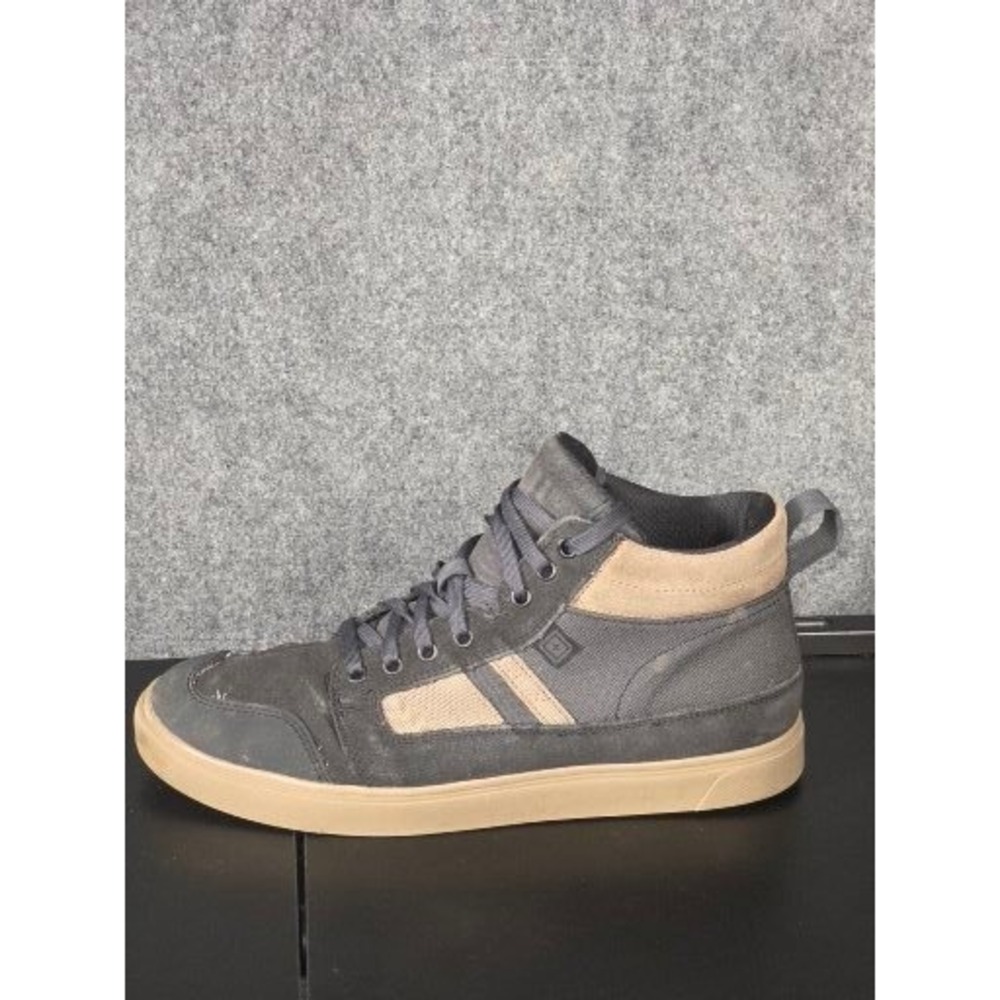 5.11 Tactical Norris Sneaker Volcanic Grey Tan High Top Vibram Mens 12 12411 GCB
